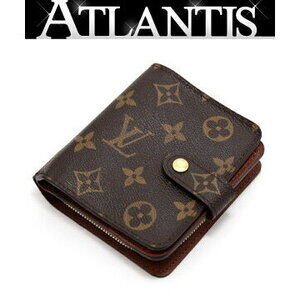 Louis Vuitton Compact Zip Bi fold Wallet Monogram